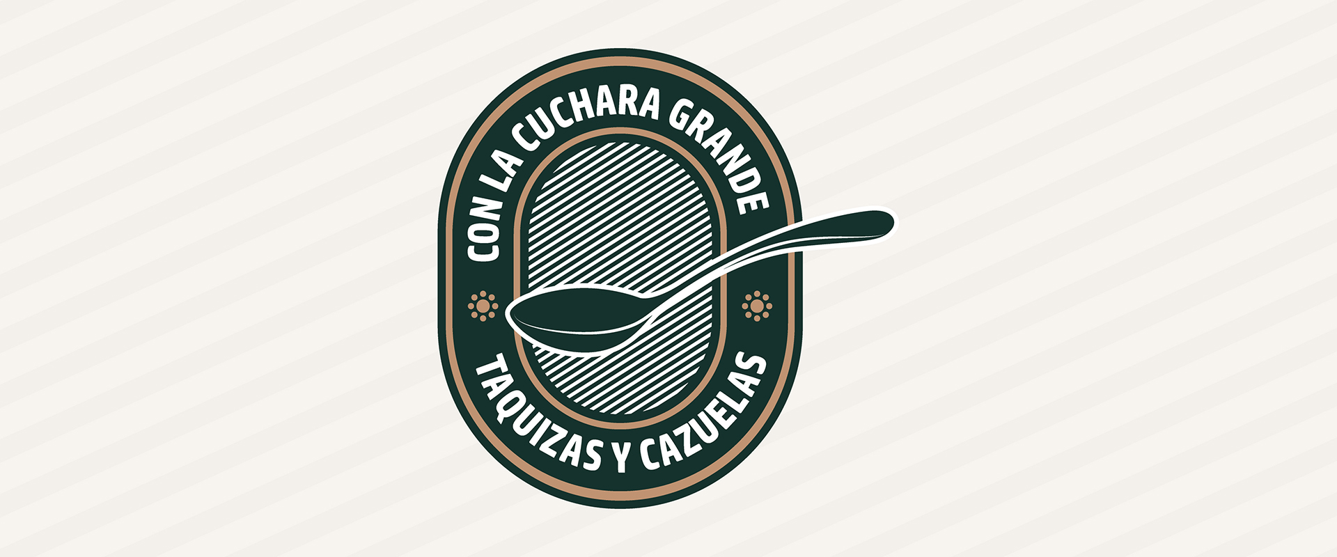 banner proyecto de identidad visual para Con la cuchara grande