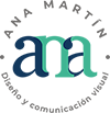 logo Ana Martín Diseño y Comunicación Visual