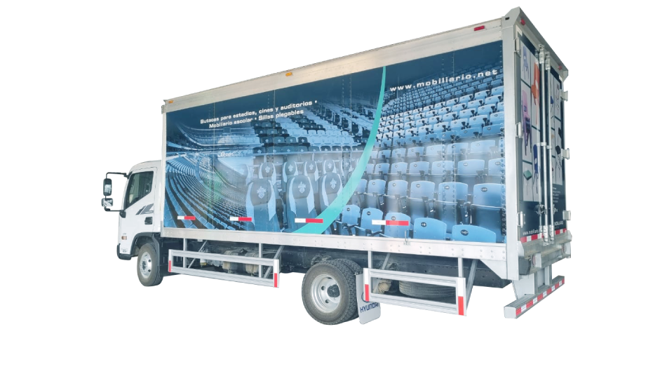 Diseño y gestión de rotulación vehicular.